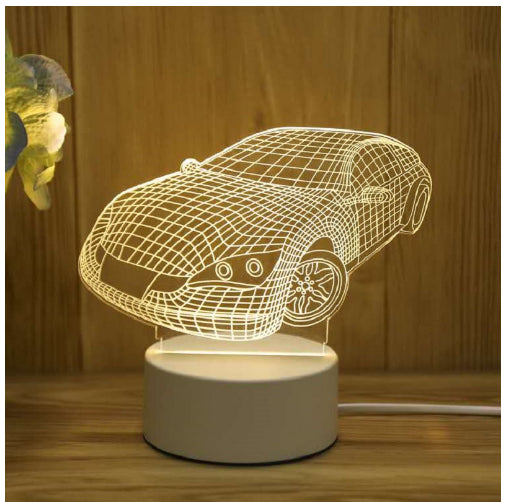 3D Acrylic LED USB Neon Night Light