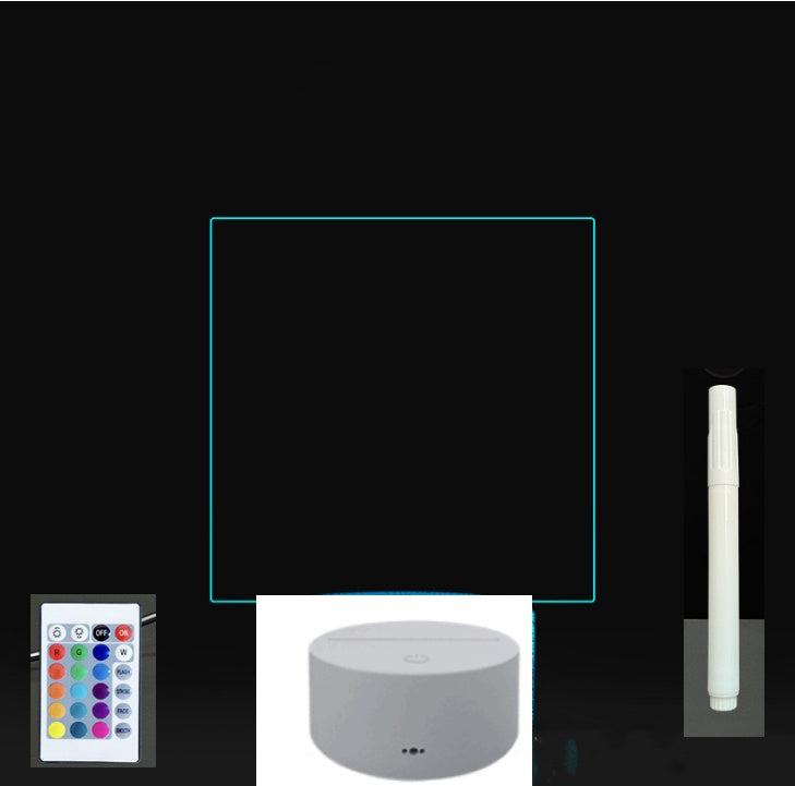 3D Acrylic LED Message Board Lamp